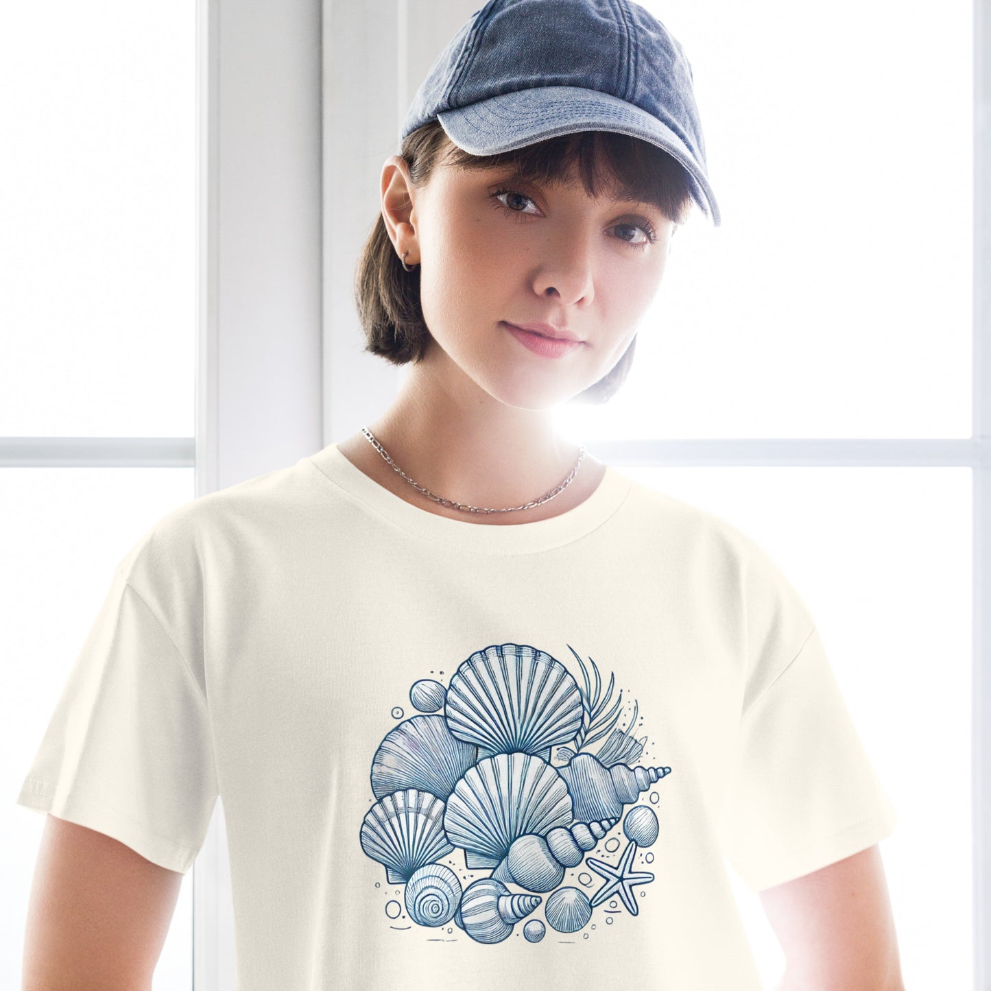 Seashell Bliss Crop