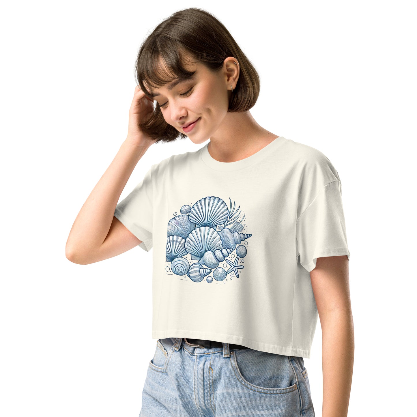 Seashell Bliss Crop